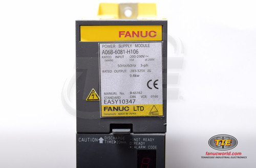 Fanuc A06B-6081-H106 or A06B6081H106 Power Supply Module - Fanucworld