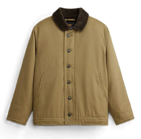 Alpha Industries 1940S N-1 Deck Jacket Khaki