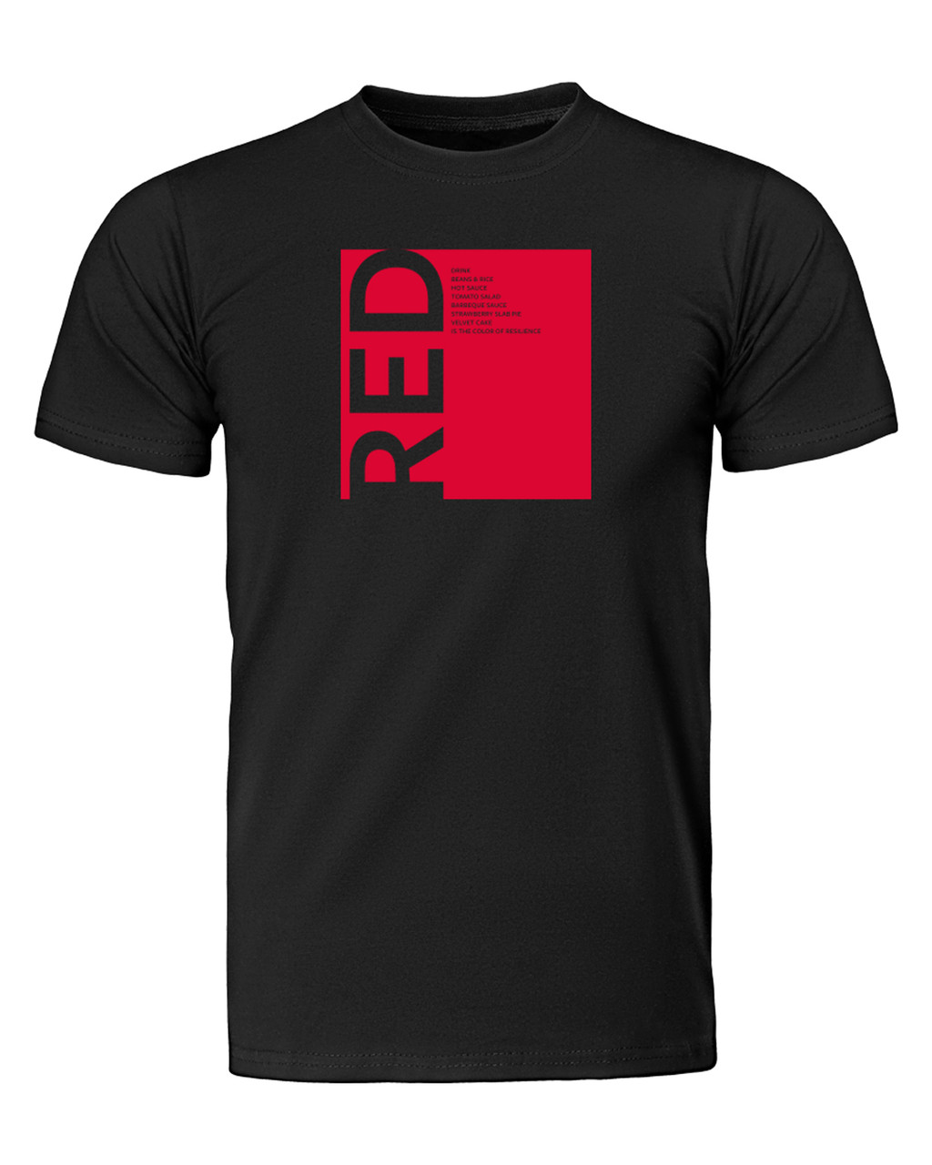 Unisex Red is the Color of Resilience T-Shirt