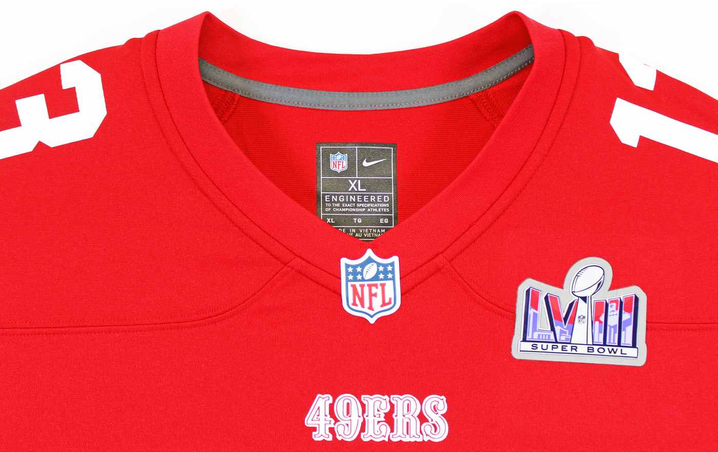 49ers Brock Purdy Authentic Signed Red Nike Game Jersey