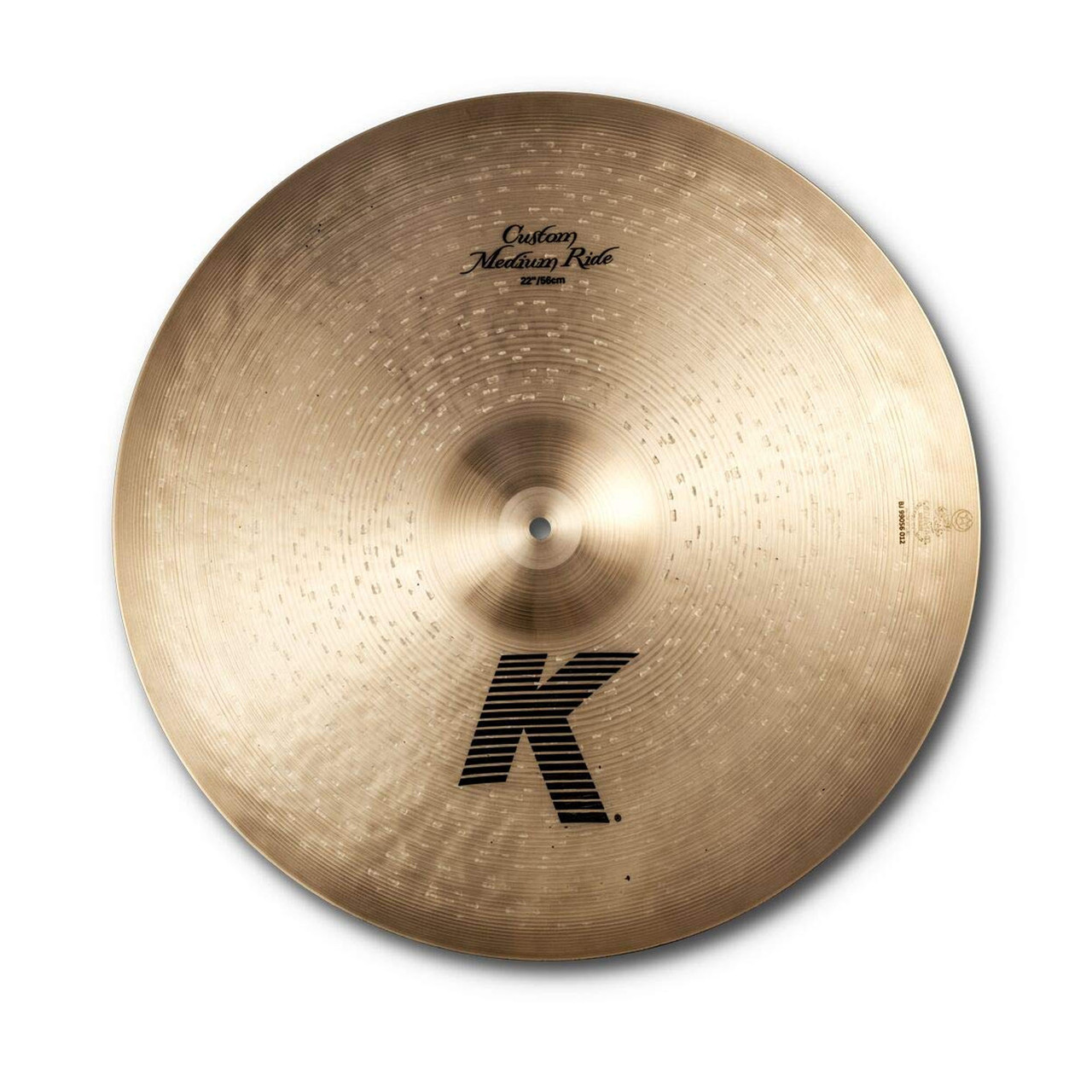 Zildjian K0856 22-Inch K Custom Medium Ride Cymbal - Ted Brown
