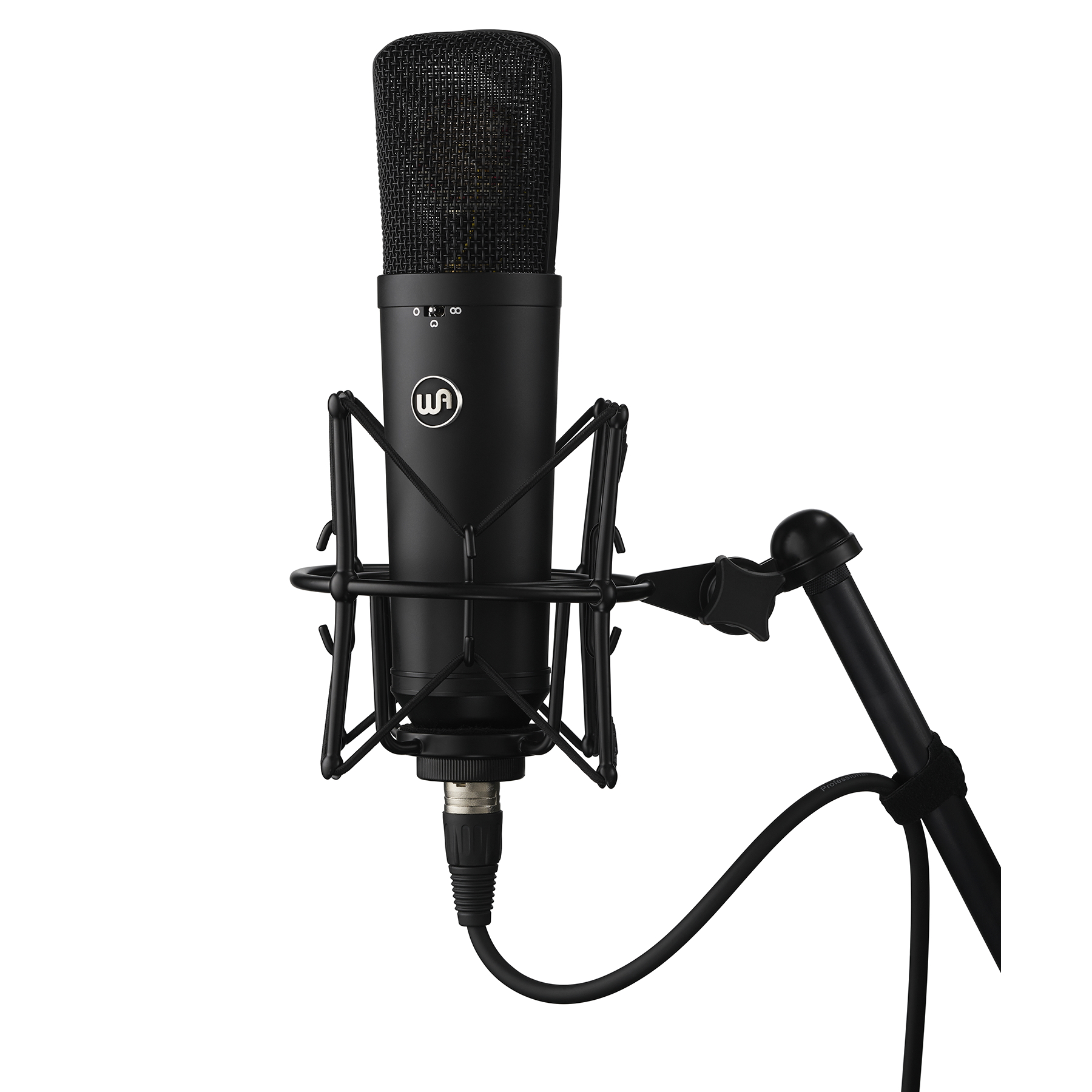 Warm Audio WA-87 R2 Black Microphone | ZenPro Audio