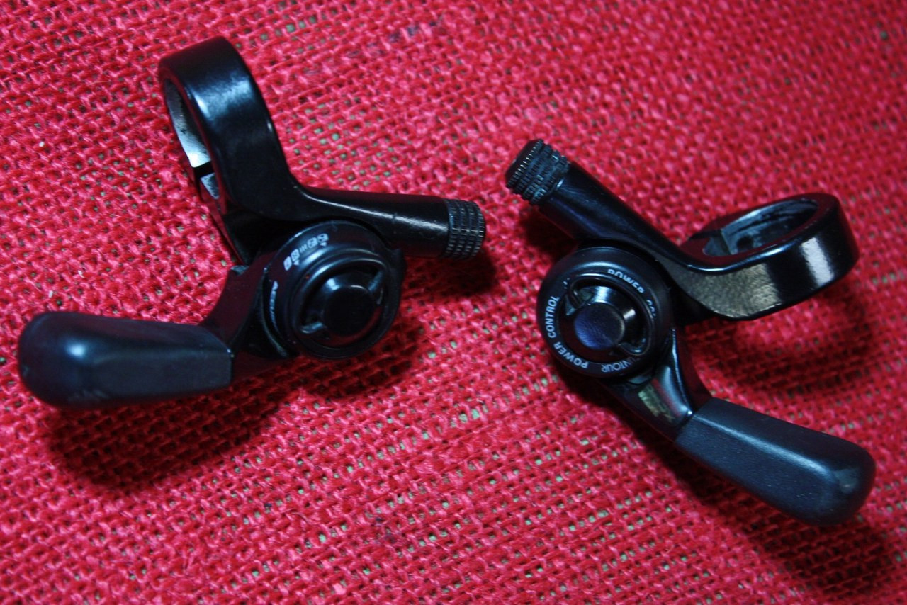 Suntour XC Pro Thumb Shifters: 7 & 8 Speed, index or friction