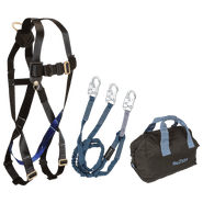 FallTech KIT0759Y6P - Harness and Lanyard 3pc Kit Including Medium