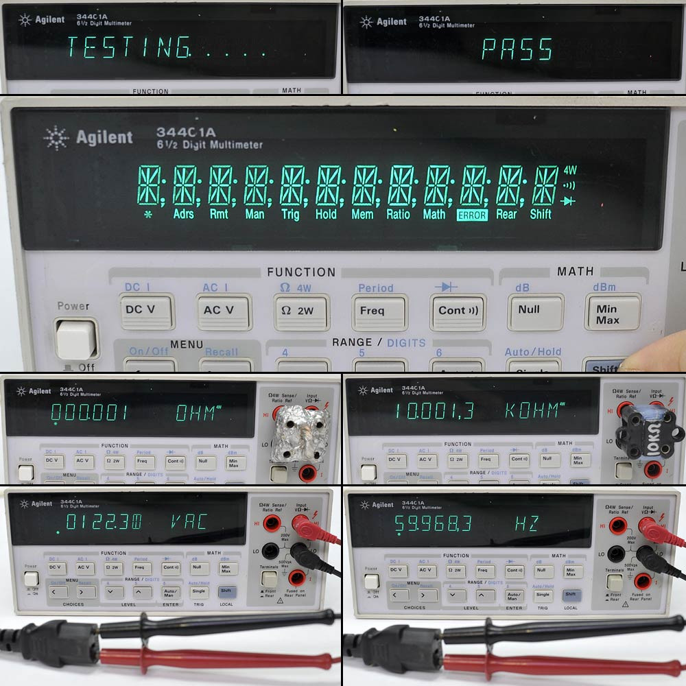 Agilent 34401A Digital Multimeter DMM 6½-Digit True RMS w/ GPIB