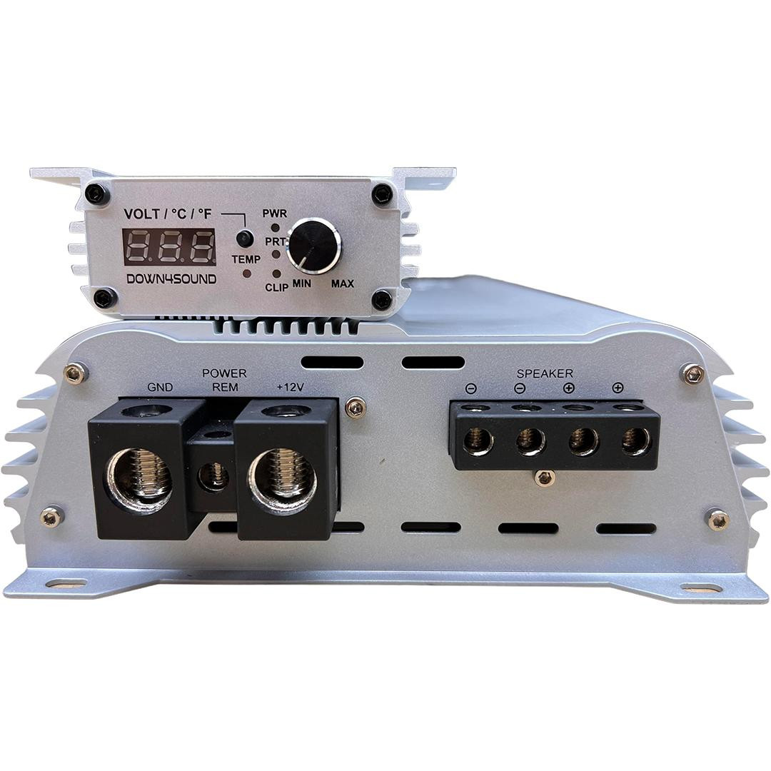 DOWN4SOUND JP23 V2 - WHITE SILVER| 2800W RMS AMPLIFIER