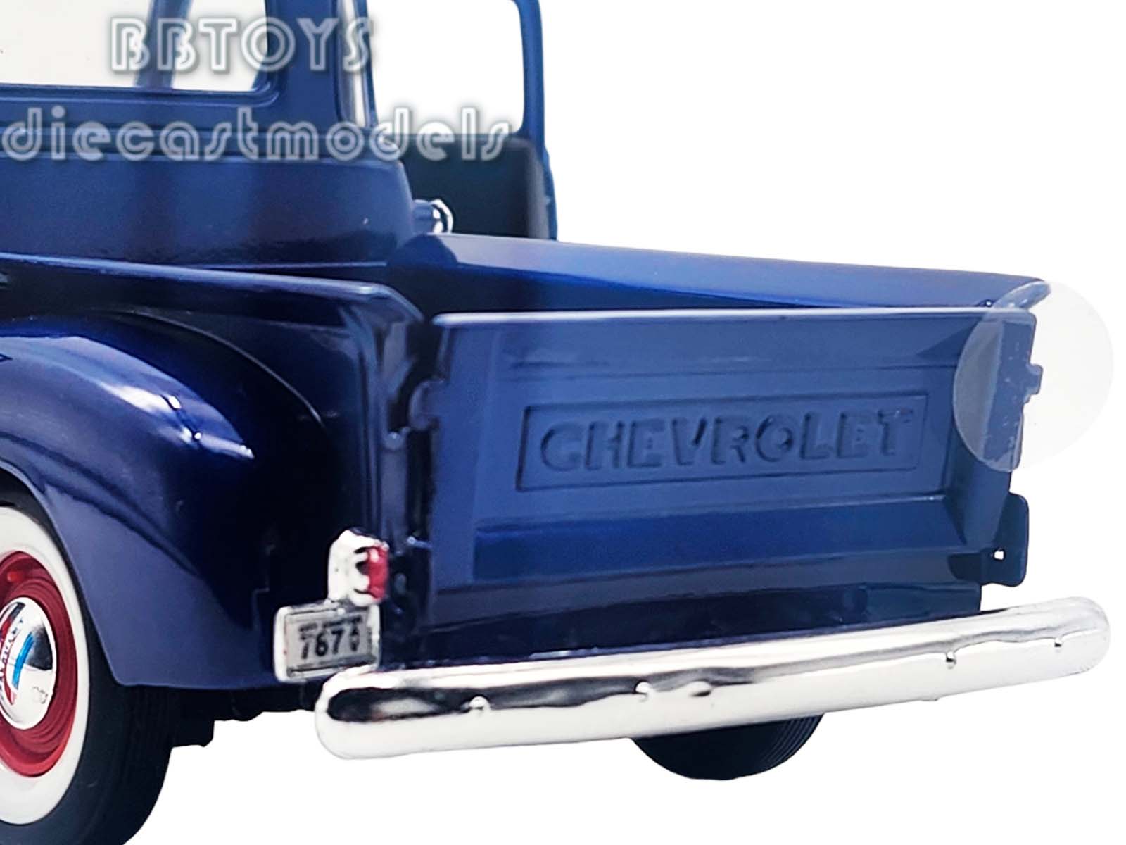 1953 CHEVROLET 3100 PICK UP BLUE 1/24 DIECAST MODEL WELLY