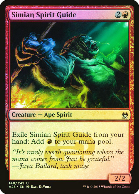 MtG 猿人の指導霊 英語 Foil 4枚セット 猿人の指導霊 Simian Spirit