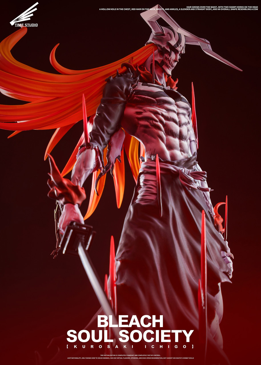 Pre-order * Time Studio Bleach Kurosaki Ichigo Resin Statue