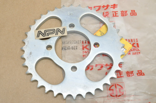 NOS Kawasaki C2 SS C2TR KD100 KD80 KM100 MC1 Rear Sprocket 36T