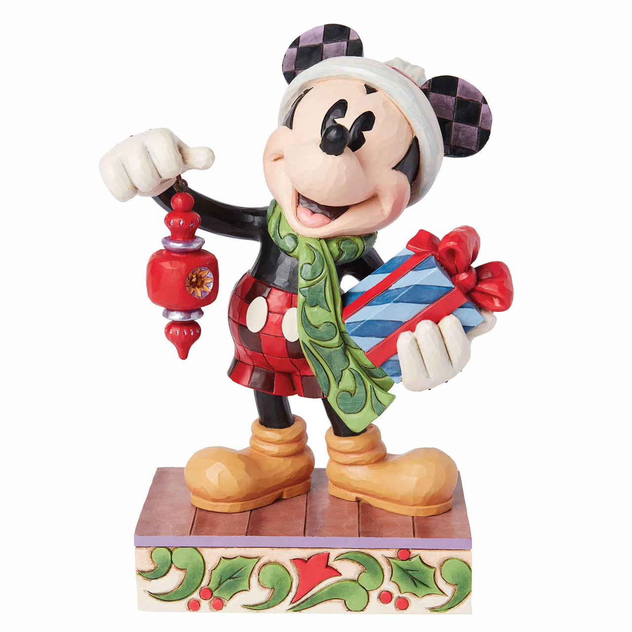 Jim Shore Disney Traditions Mickey Mouse Holiday Limited Edition