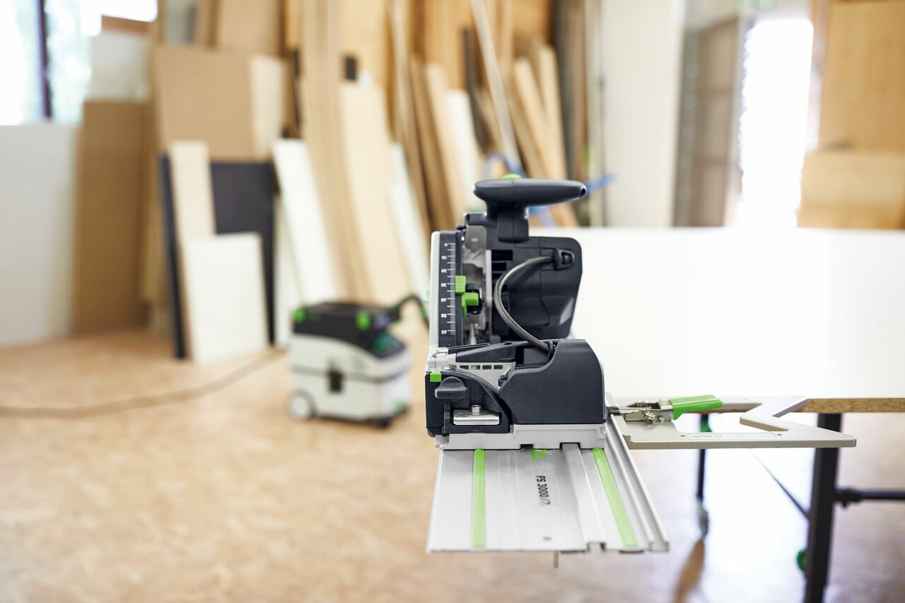 Festool Cordless Track Saw TSC 55 KEBI-F-Plus with FS 1400/2 KP