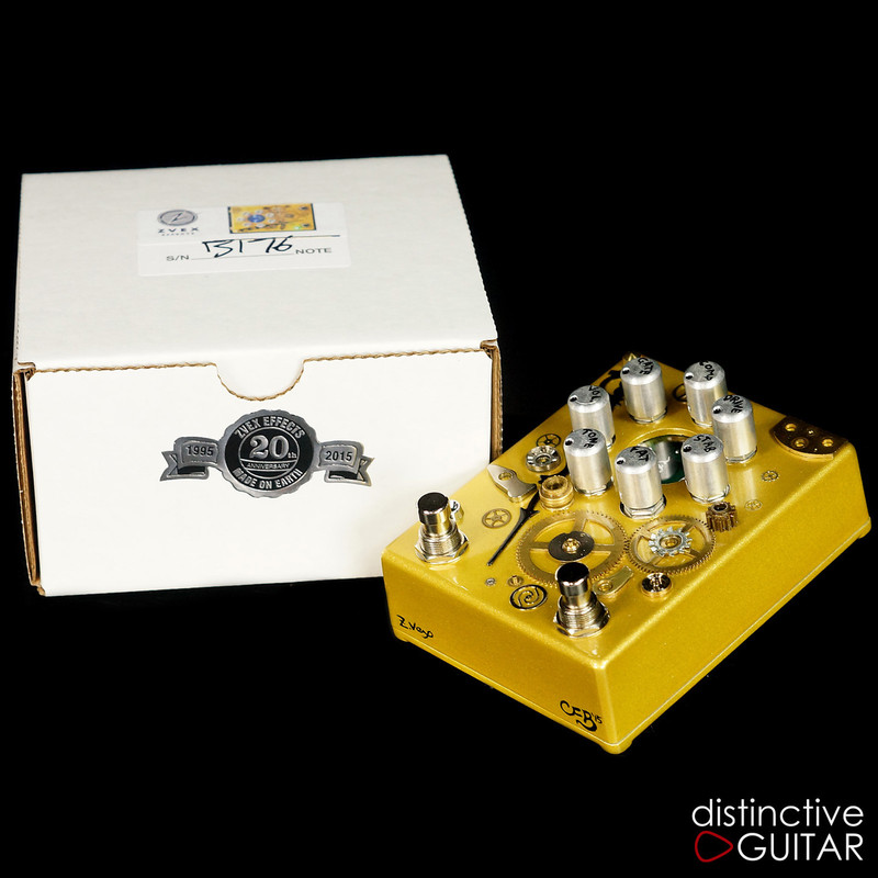 Zvex Fuzz Factory 7 Hand Painted Steampunk B176