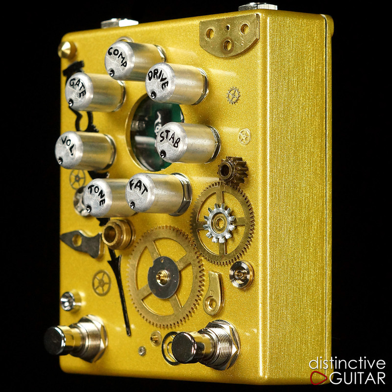 Zvex Fuzz Factory 7 Hand Painted Steampunk B176
