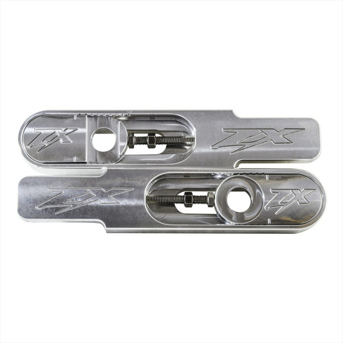 Kawasaki ZX-9R Swingarm Extensions - Raw Finish - Engraved