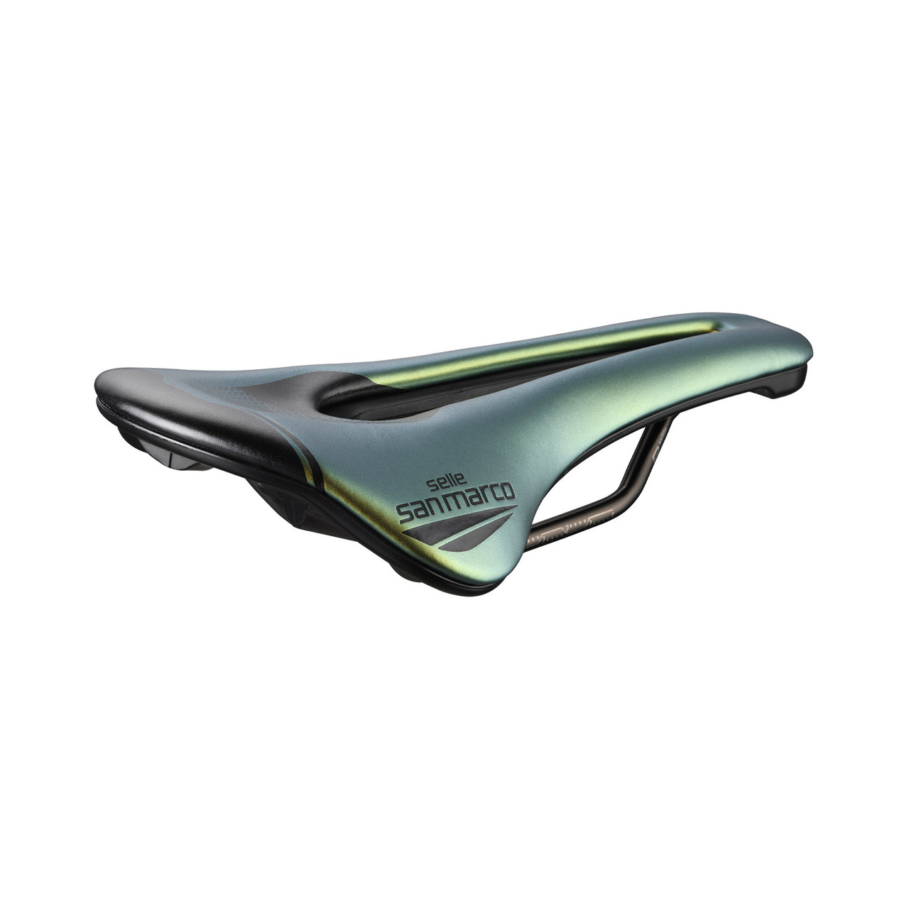 Gold Saddle for Road Racing | Shortfit 2.0 Racing Iridescent