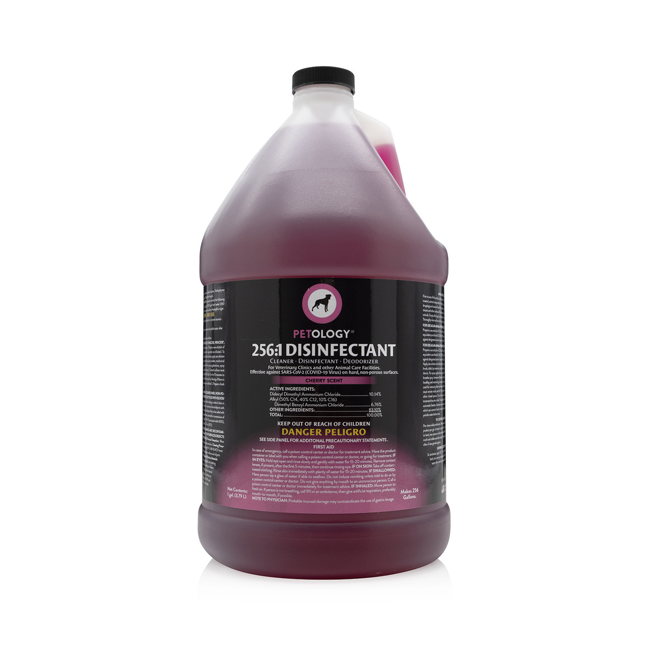Petology 256:1 Disinfectant Gallon Cherry | Groomer's Choice