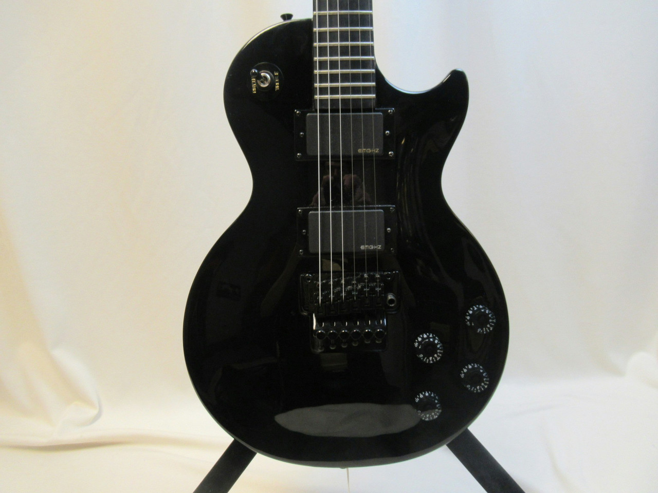 Used Epiphone LES PAUL NIGHTFALL Electric Guitars Black Electric