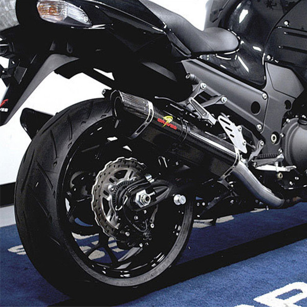 Graves Motorsports Kawasaki ZX14R 2012-2024 Carbon Fiber Slip-On