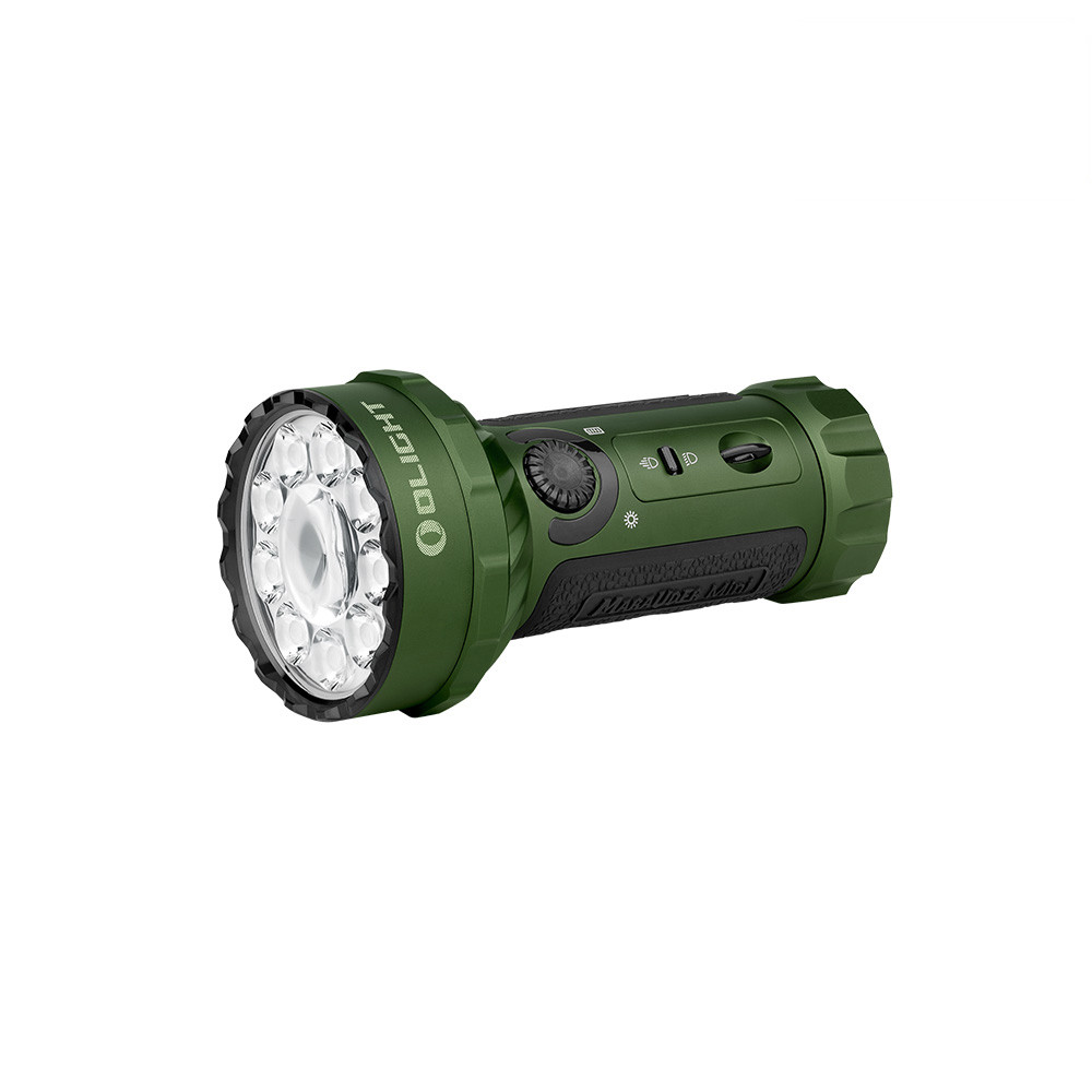 Marauder Mini Powerful Rechargeable LED Flashlight OD Green 7000