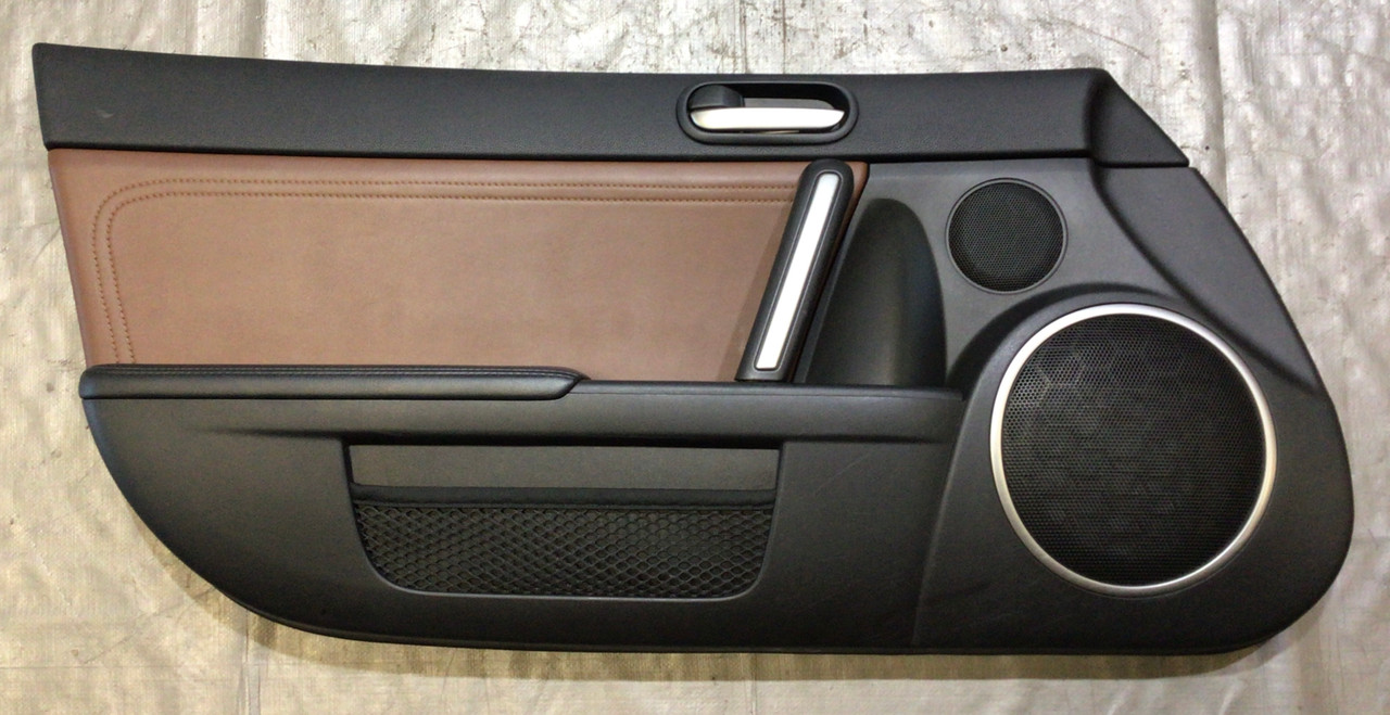 2009-2015 Mazda MX5 Miata Leather Door Panels / Spicy Mocha