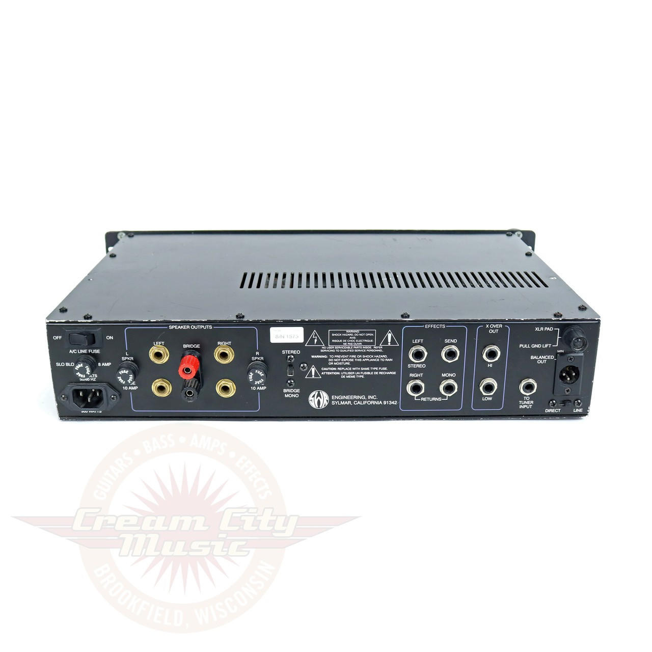 1997 SWR SM-900 900W Bass Amp Head | Cream City Music