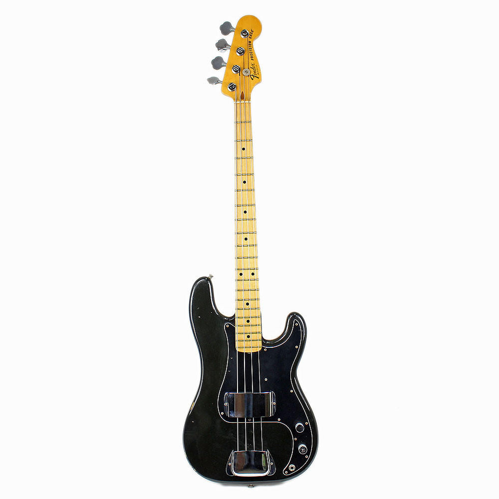 Vintage 1978 Fender Precision Bass Black | Cream City Music
