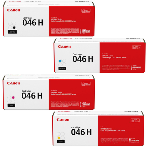 Canon 046H Set | 4-Pack Original Toner Combo | All Colors - Toner Buzz
