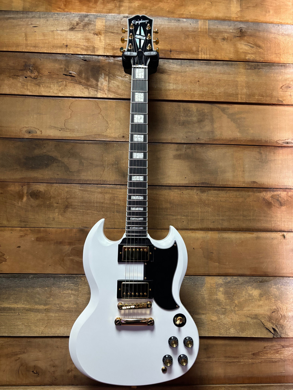 Epiphone SG Custom Alpine White w/bag