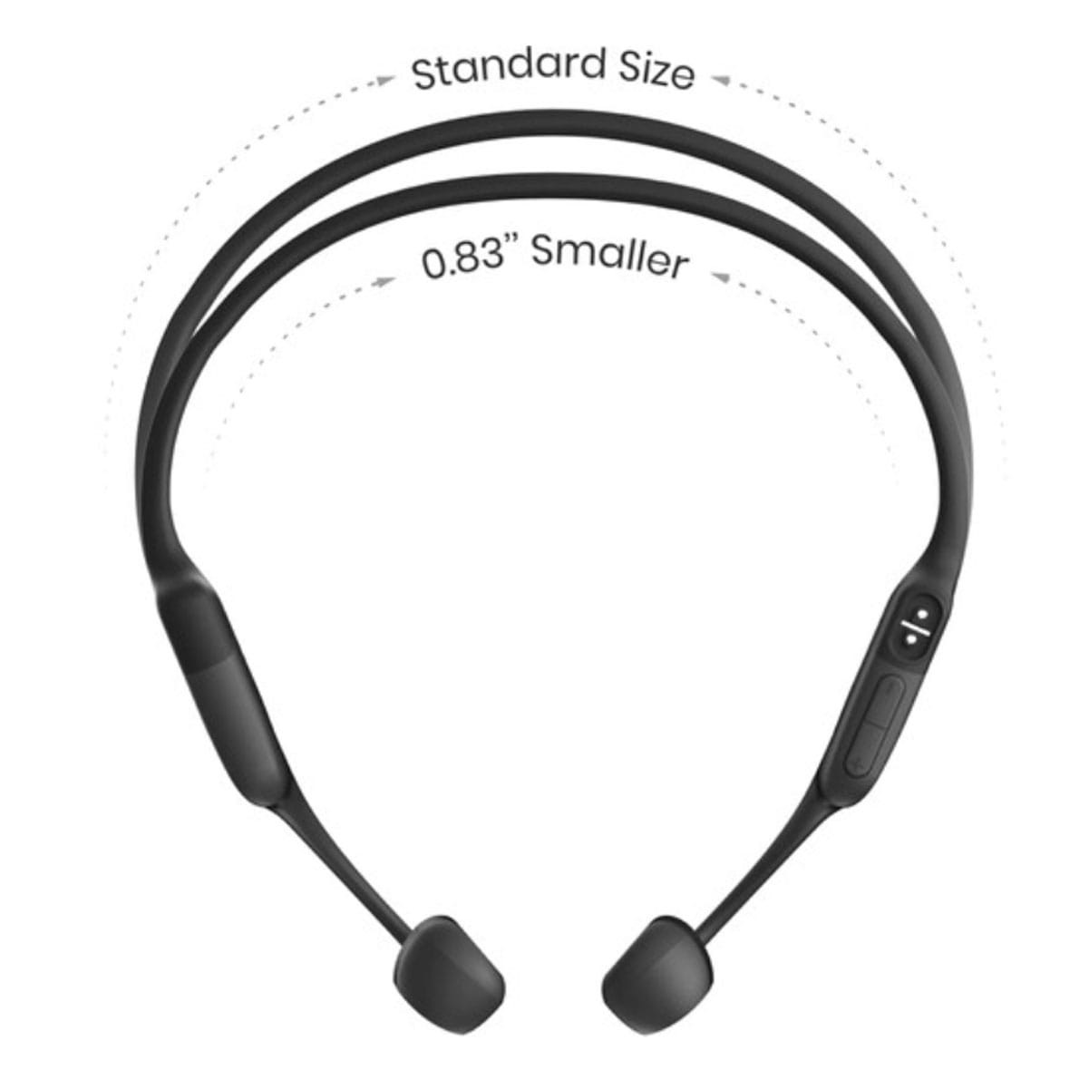 SHOKZ OpenRun Black Wireless Open-Ear Headphones (S803-ST-BK-US