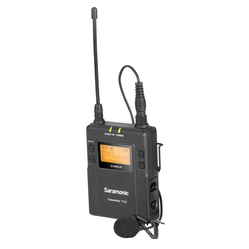 Bodypak Lav Mic Tran f/UwMic9 | Saramonic