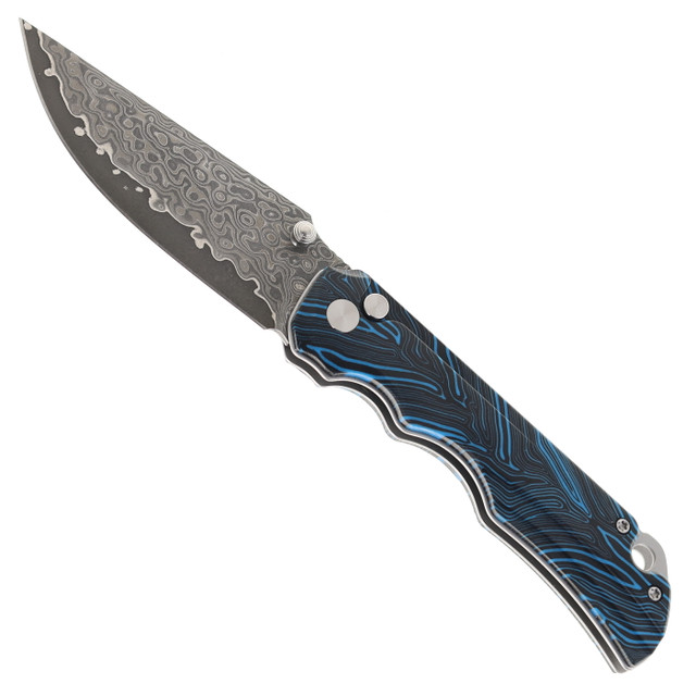 Maxace Titanis II Pocket Knife Sand Blasted Titanium Handle