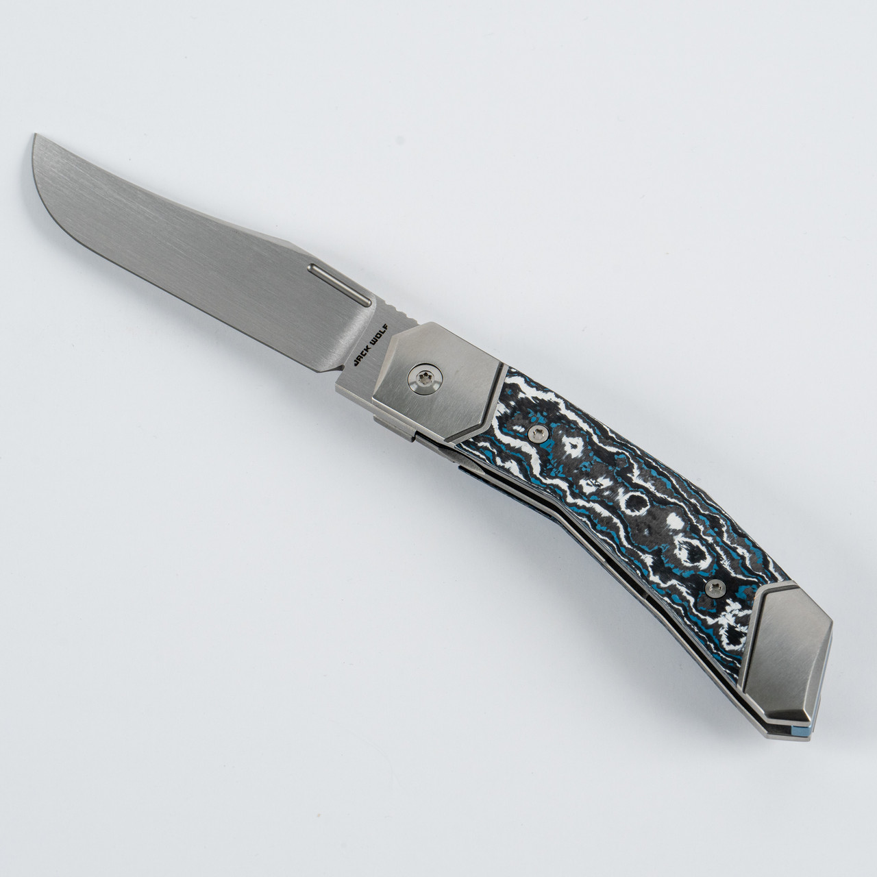 Bionic Jack Folding Knife - Fat Carbon Frost, S90V Blade
