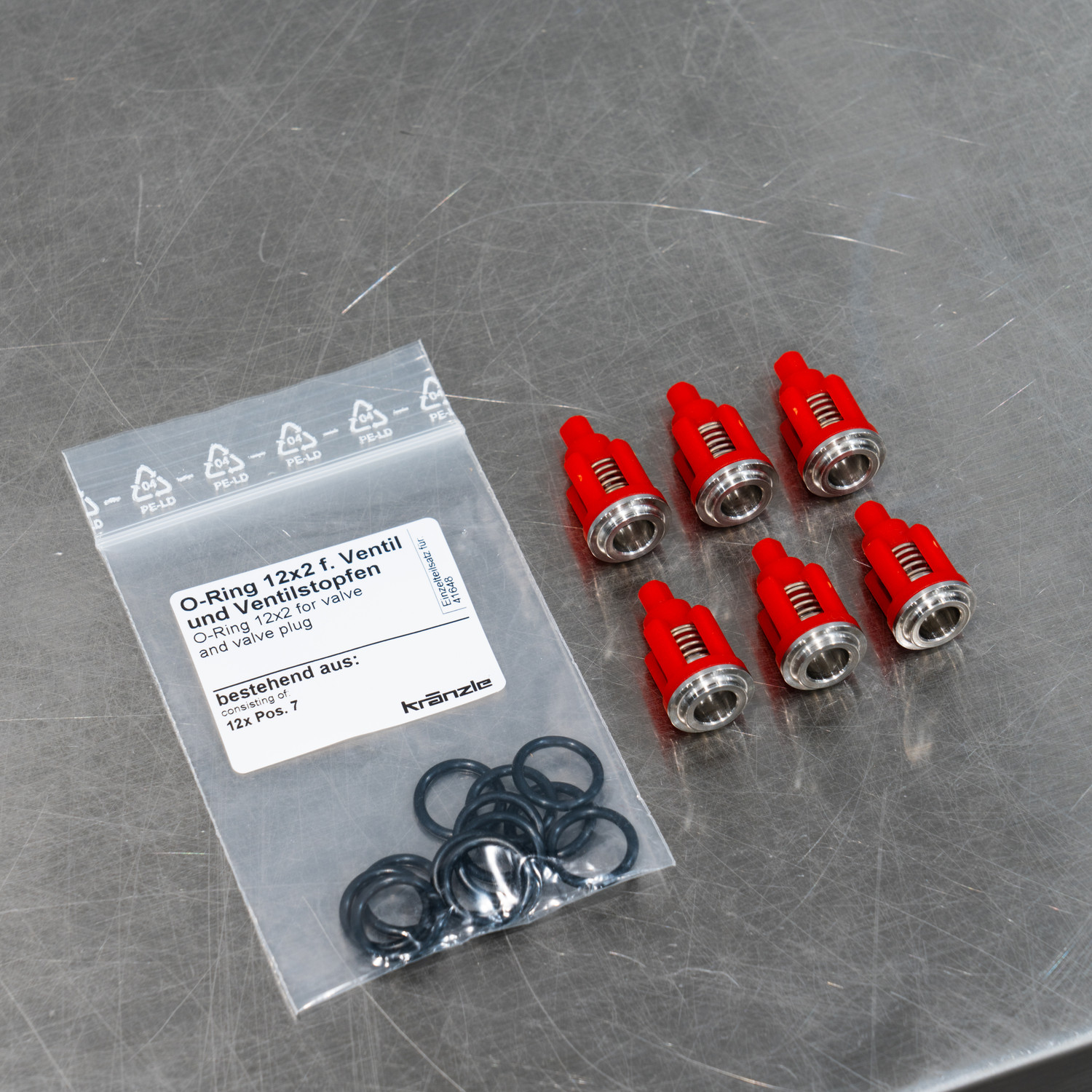 Kranzle AZ-L Pump Valve Rebuild Kit | 1622TS 1122TST | The Clean