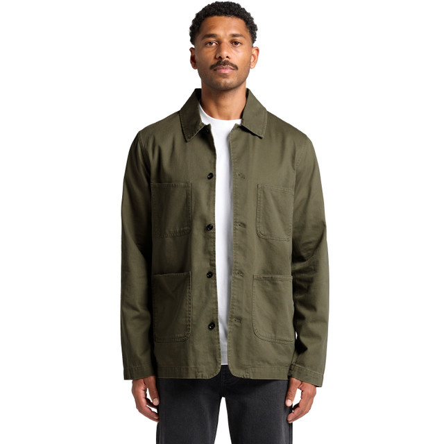 Canvas Heavy Cord Collar Jacket - 5533 | AS Colour US