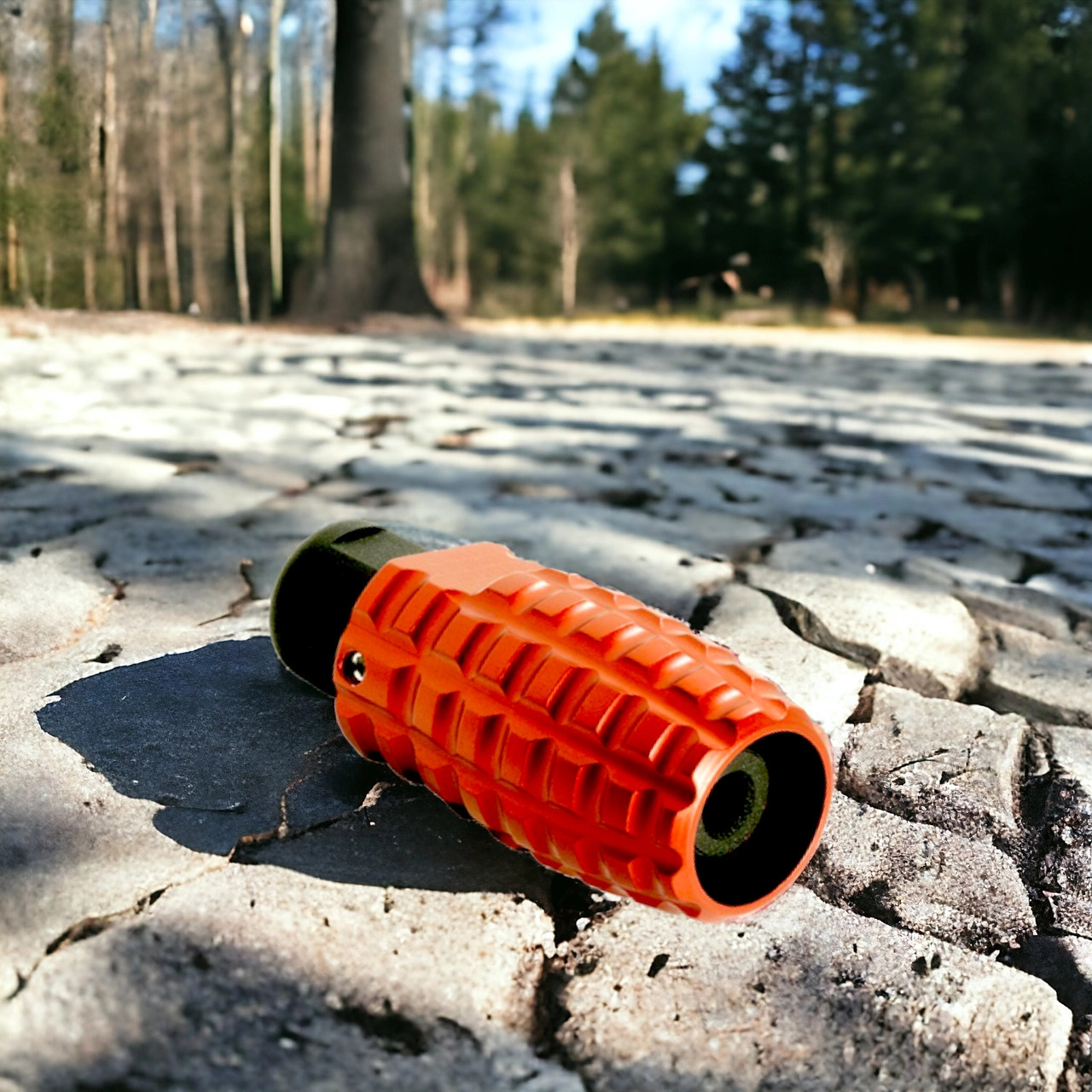 Timber Creek AR15 .223 Red Muzzle Brake Blast Can Combo