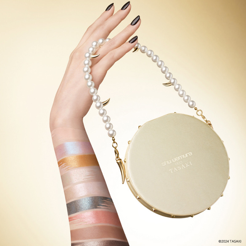 SHU UEMURA x TASAKI Pearl Rebel Clutch Eyeshadow Palette ~ 2024