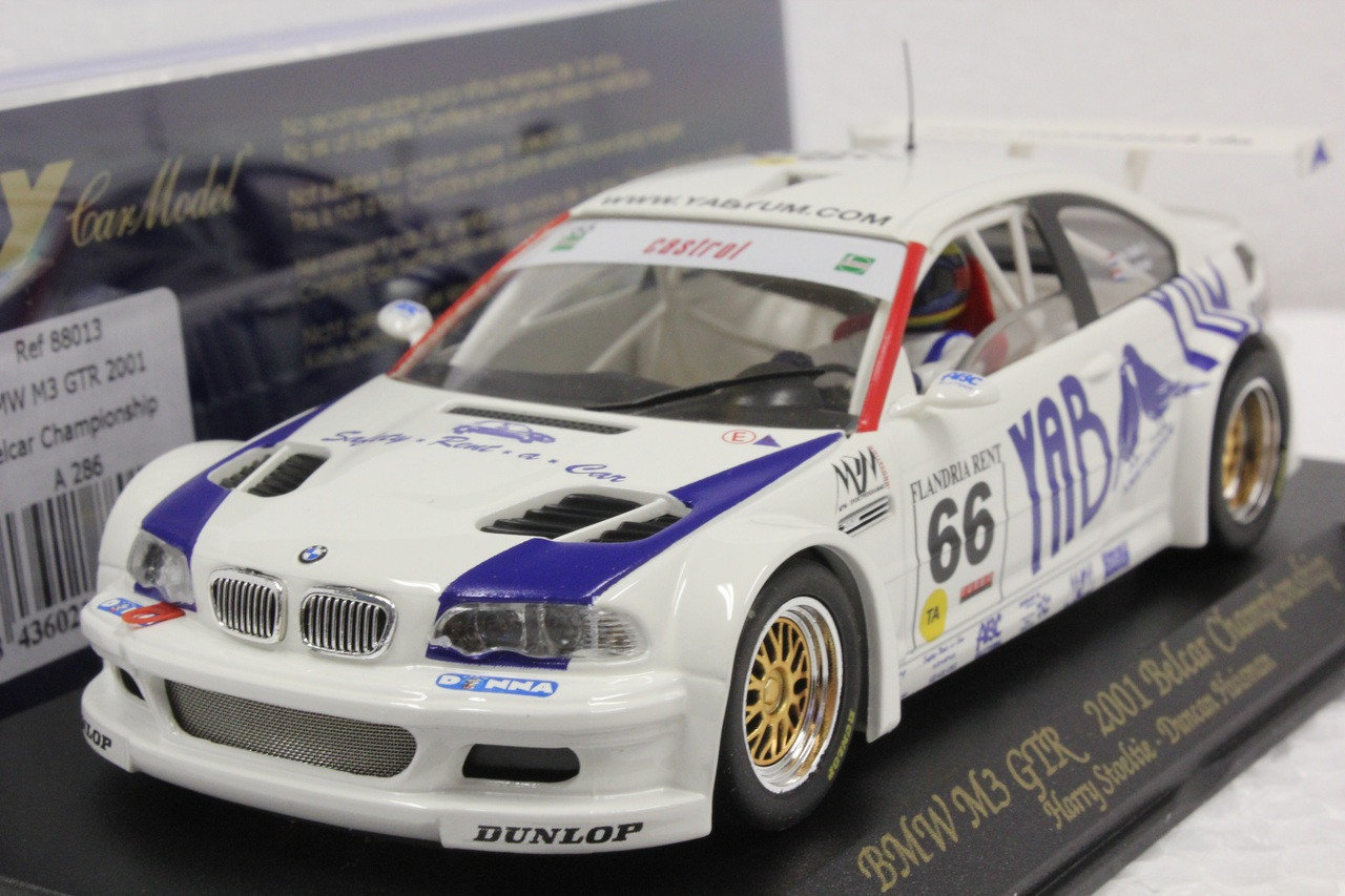 A286 Fly BMW M3 GTR 2001 Belcar Championship 1:32 Slot Car - Great