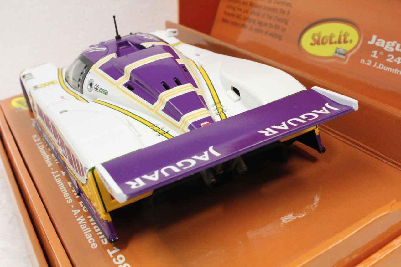 SICW03 Slot.it Jaguar XJR-9 LM - 1st Place 24H Le Mans 1988 #2, 1