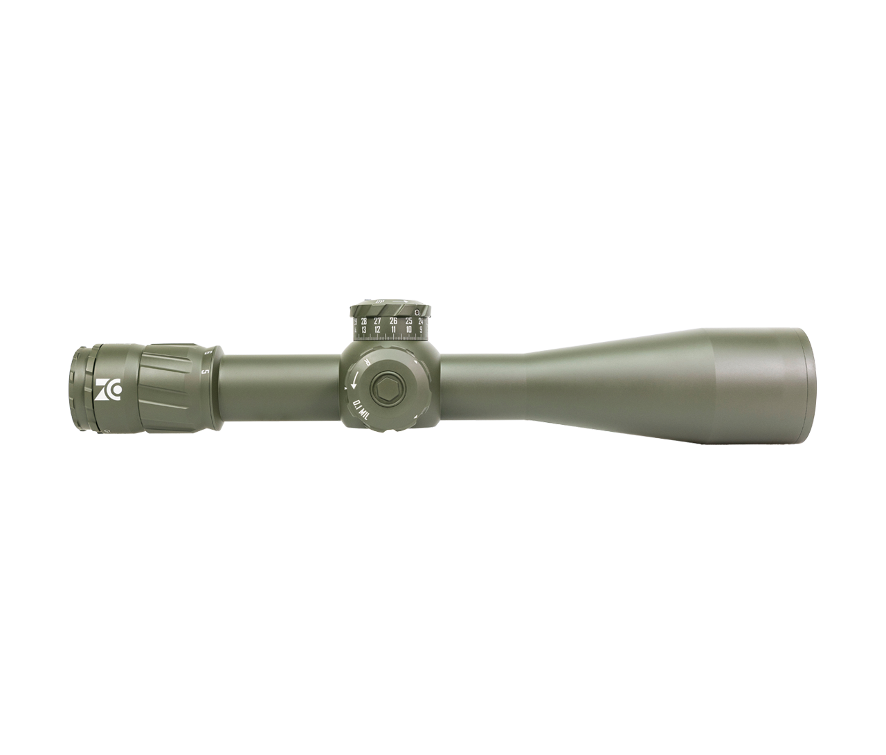 ZCO - OD Green 5-27x56 FFP, Locking, 10Mil, MPCT2X