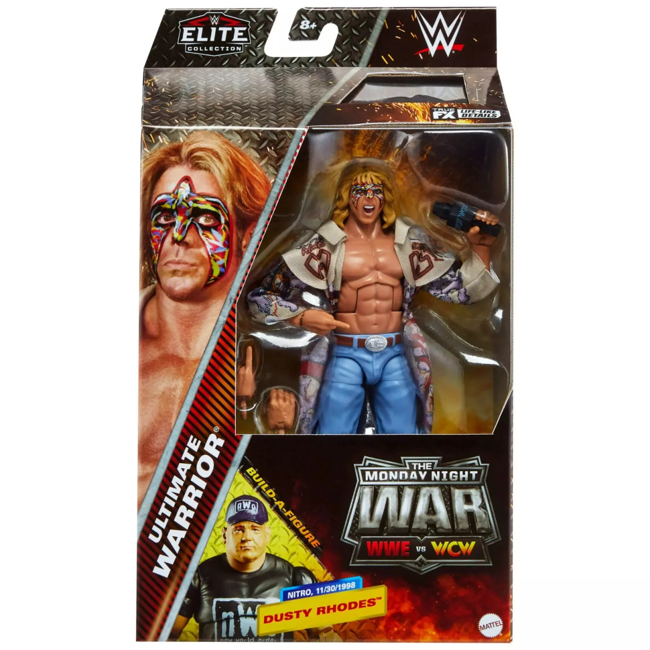 WWE Elite Collection Ultimate Warrior BAF Dusty Rhodes Series