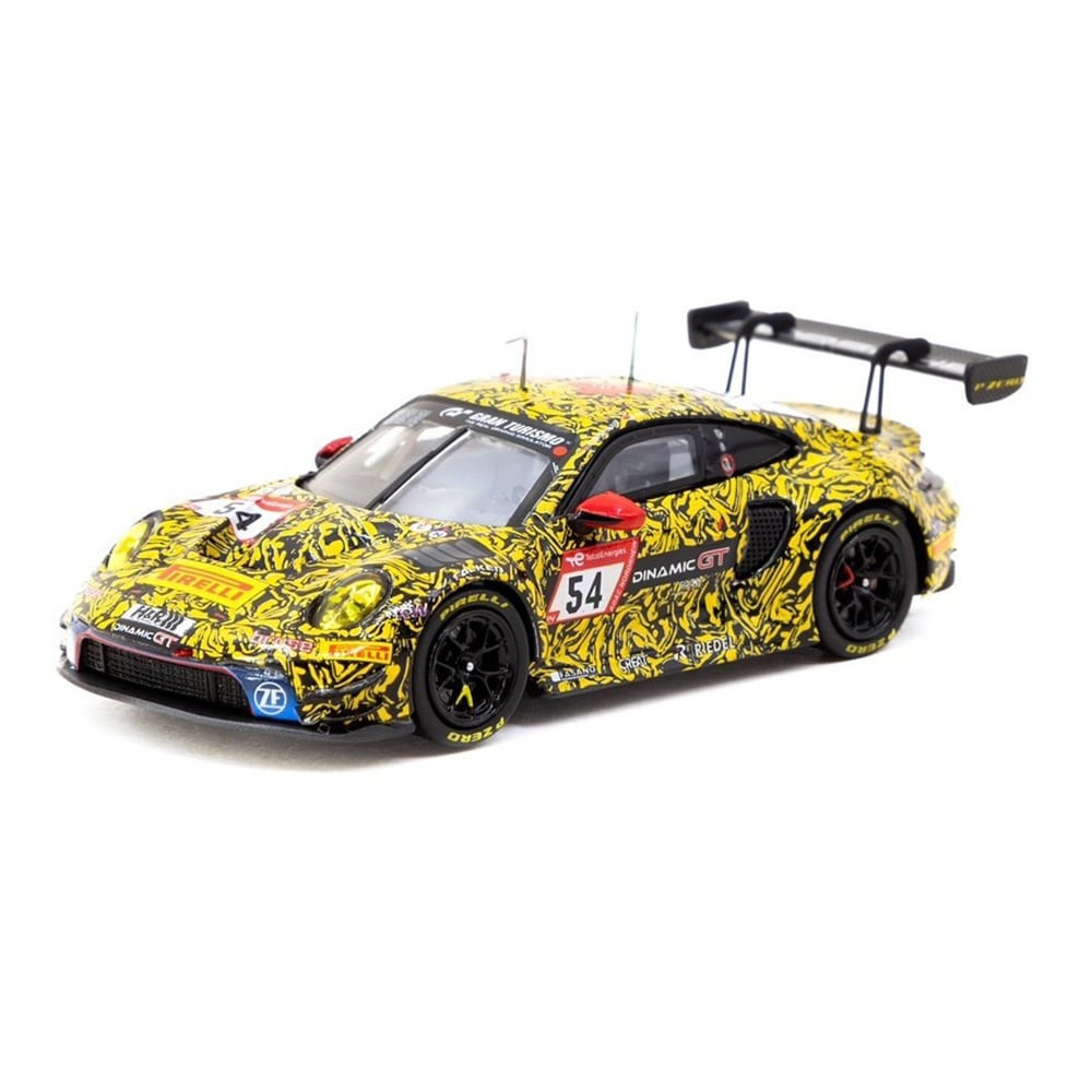 Tarmac Works 1/64 PORSCHE 911 GT3 R #54 Nurburgring 24HR Die Cast