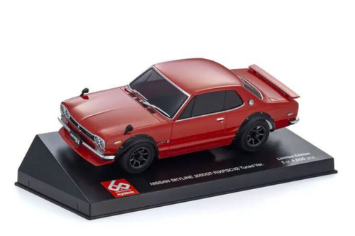 Kyosho RC 1/28 Mini Z Body NISSAN SKYLINE 2000 GTR Tuned 60TH -RED