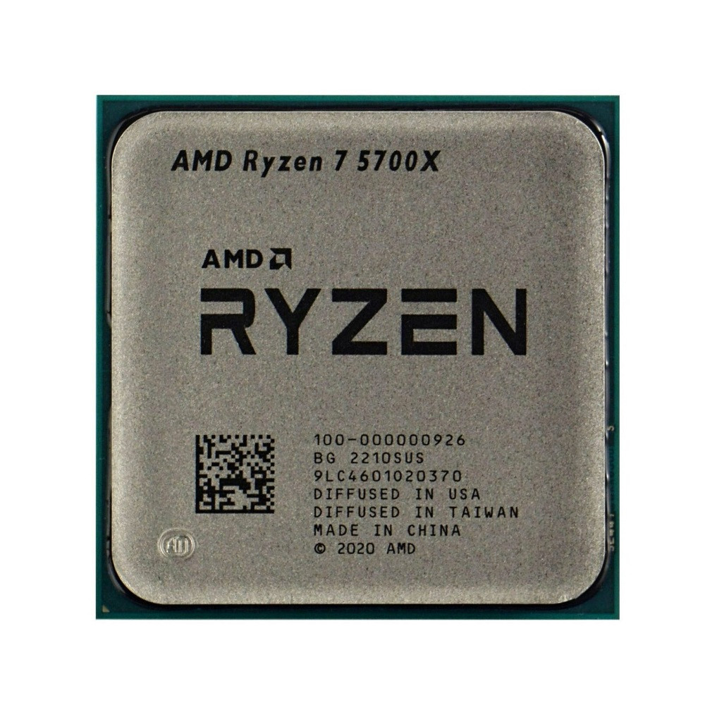 AMD Ryzen7 5700X CPU 8 Core 32MB Cache OEM without Cooler