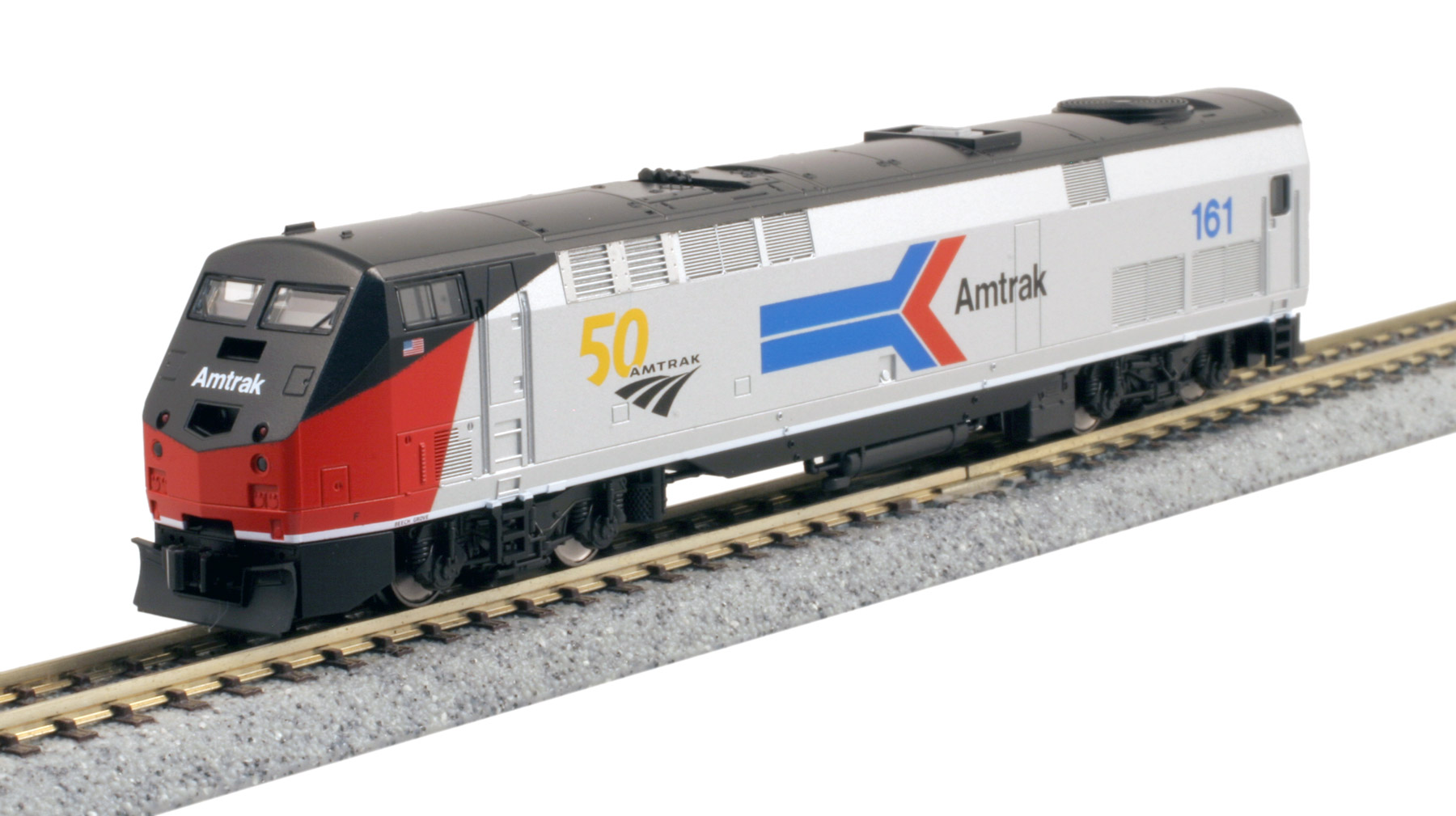 Kato N 176-6036 DCC Ready GE P42 Genesis Diesel Locomotive Amtrak