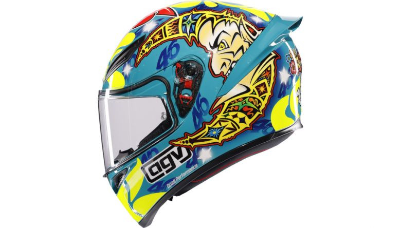 AGV K1 S Rossi Mugello 1999 Replica Helmet - Motorcycle Closeouts