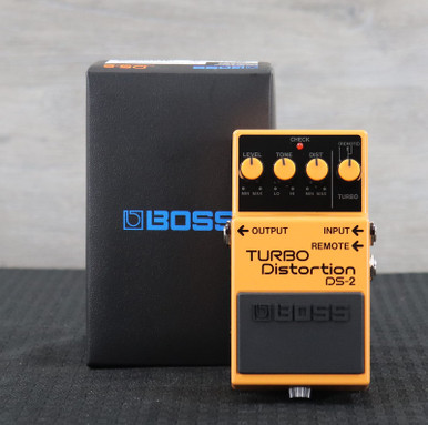 Boss DS-2 Turbo Distortion (Silver Label) Orange - K&S Music