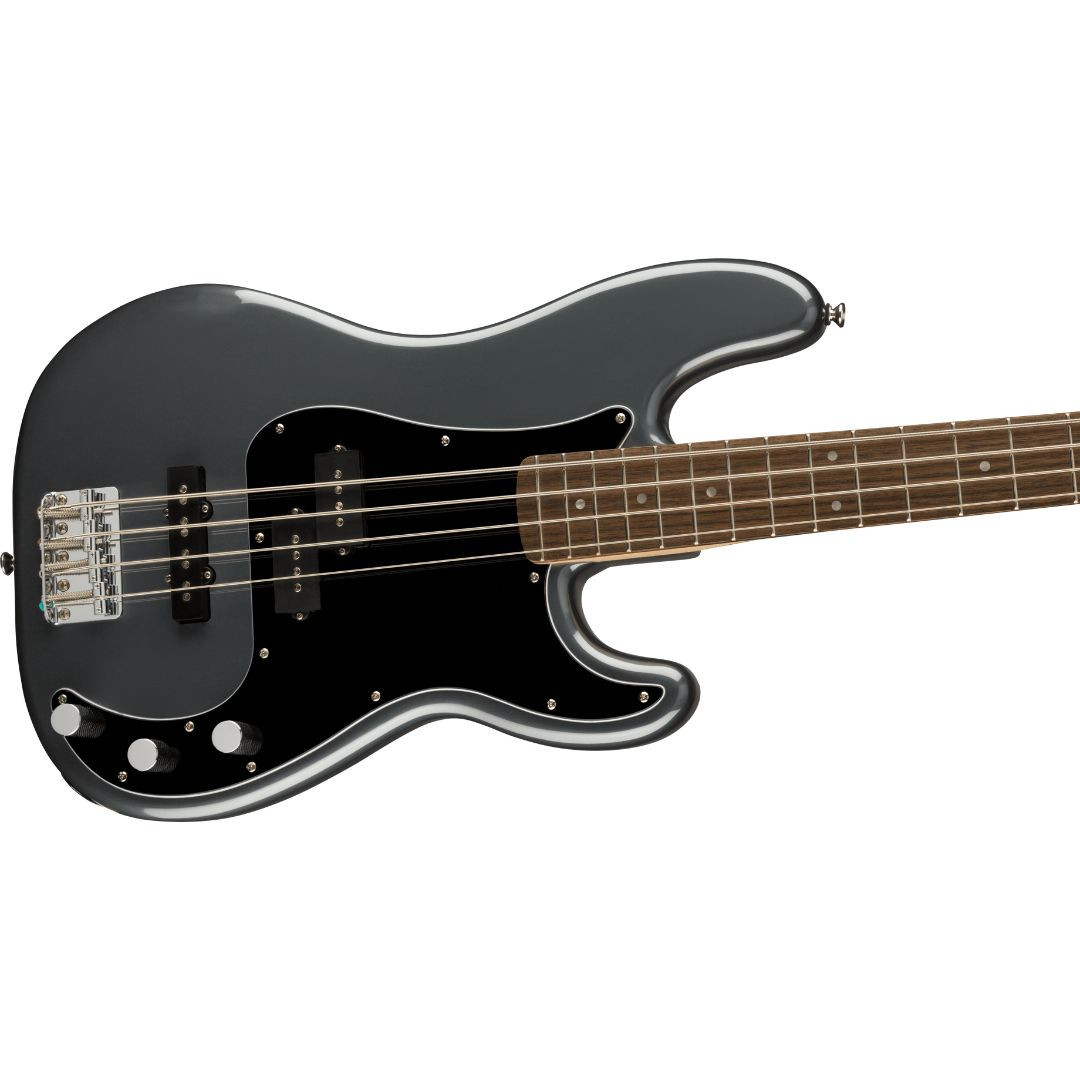 Heid Music | Squier Affinity Series PJ Bass Guitar - Charcoal