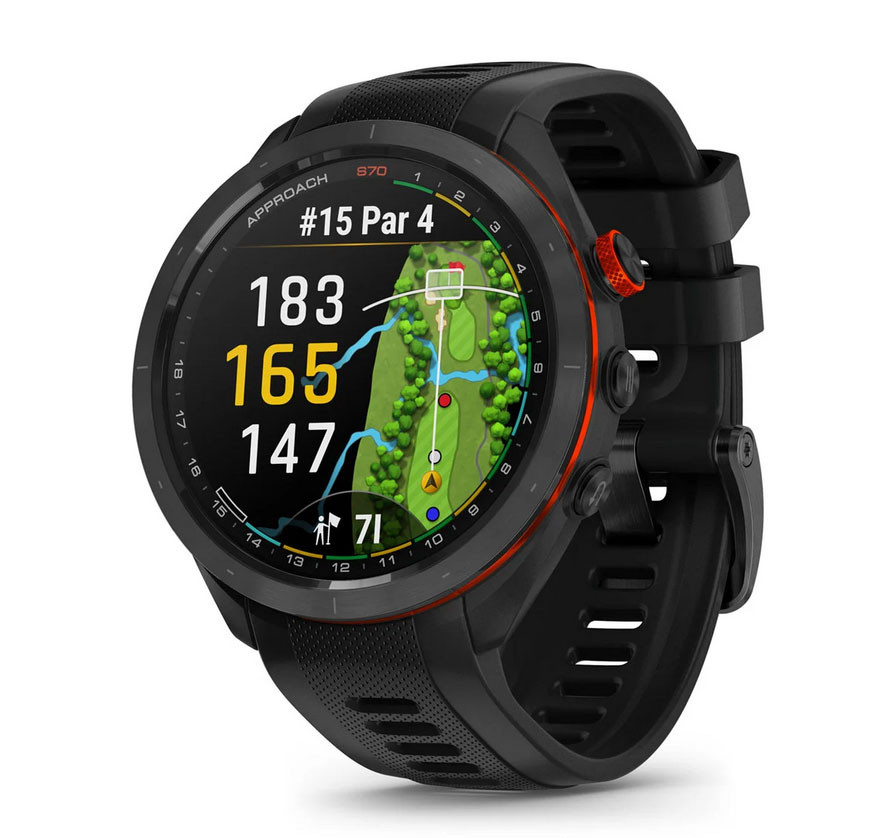 Garmin Approach S70 GPS Golf Smartwatch 47mm | Fiddler's Green
