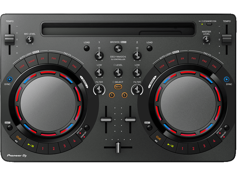 Pioneer DDJ-WEGO4 Spare Parts - BLACK VERSION DDJ WEGO 4 - All